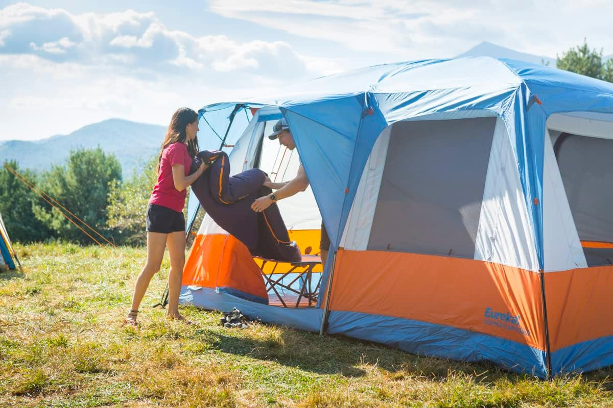 Eureka! Copper Canyon LX, 3 Season, Family and Car Camping Tent (4, 6, 8 or 12 Person)