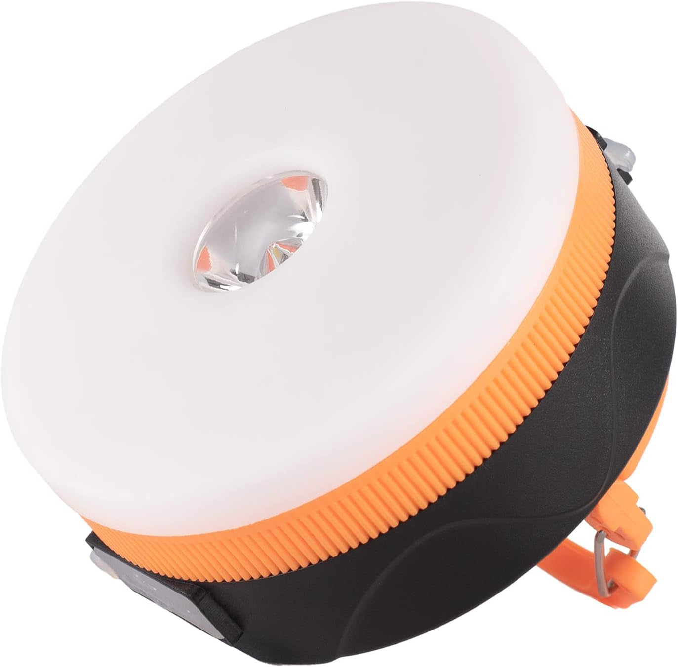 Lit-Path LED Camping Lantern, Rechargeable Light with Magnet Base, 2200 Mah, Survival Kit for Emergency, Hurricane, Outage, Medium Orange, 1 Pack