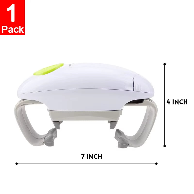 Household Automatic Jar Opener Electric Bottle Opener Electric Binaural Can Opener One-Button Automatic Bottle Cap Opening