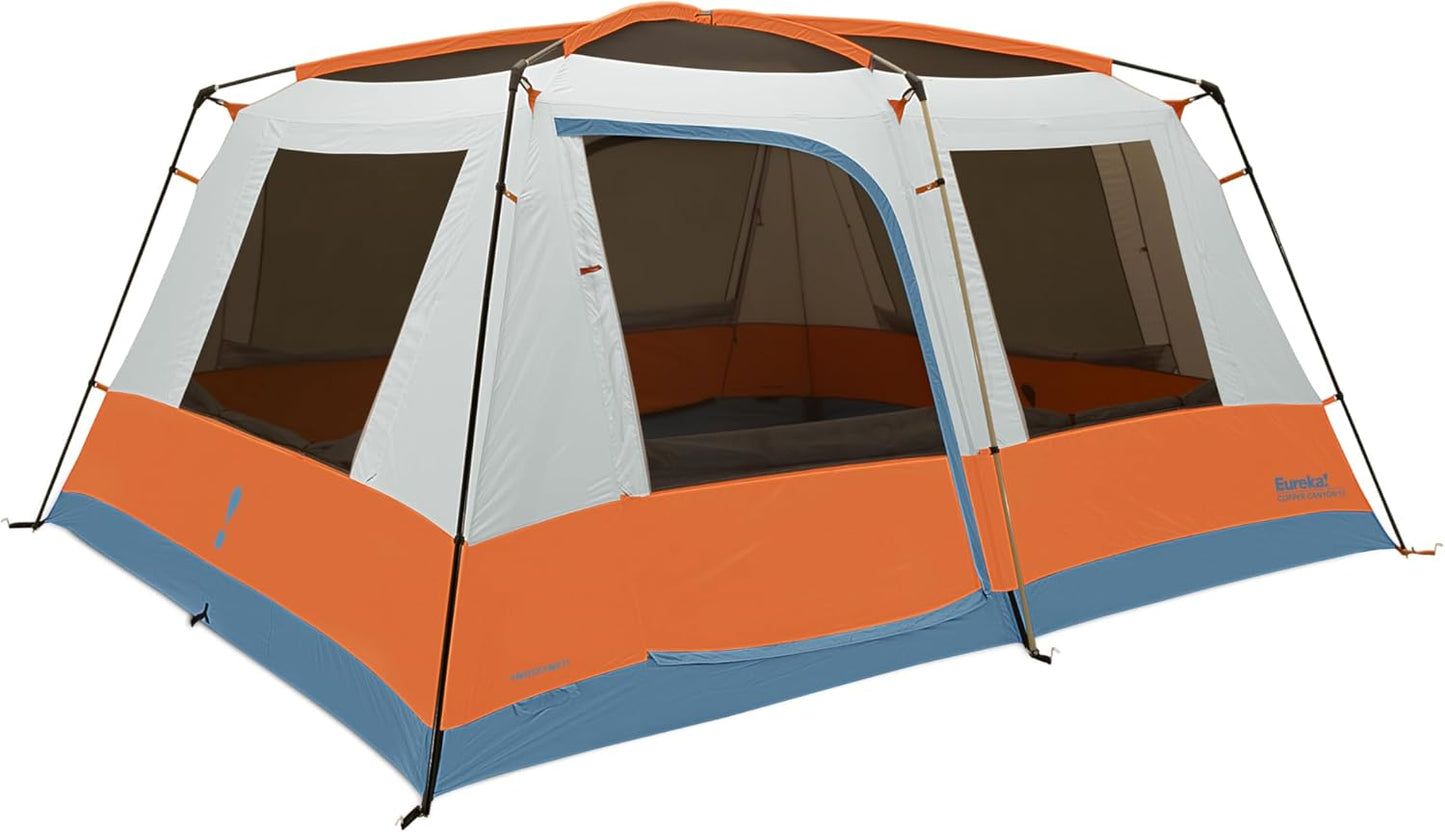 Eureka! Copper Canyon LX, 3 Season, Family and Car Camping Tent (4, 6, 8 or 12 Person)